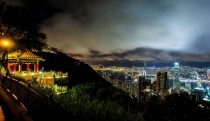 Hong Kong night view from the Peak 