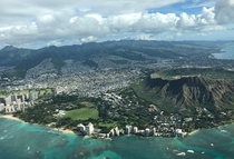 Honolulu Hawaii From The Cockpit 