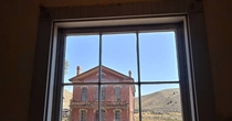 Hotel Meade in Bannack Montana from the window across the street