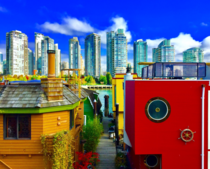 Houses by the Water - Granville Island Vancouver xOC
