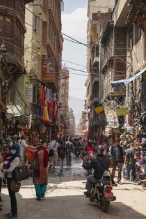 How about a less developed city Kathmandu Nepal 