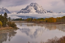 How do you beat that view  Oxbow Bend in Grand Teton National Parkx