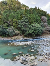Hozu-gawa river kyoto x OC