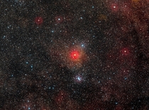 HR  a very rare type of stars with only a dozen known in our galaxy Credit ESODigitized Sky Survey  