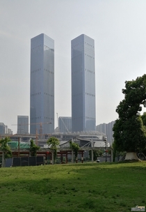 Huaguoyuan Towers Guiyang China Definitely my favourite buildings in the world