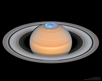 Hubble has captured the ultraviolet images of Aurora optical images of cloud and rings of Saturn Aurora can make total or partial rings around the north pole
