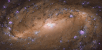 Hubble has produced an unprecedented image of the central region of spiral galaxy NGC  CreditNASAESA