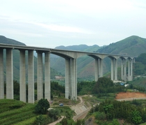 Hutiaohe Bridge Guizhou China 