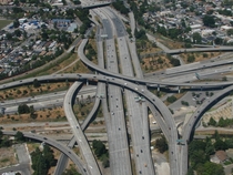 I- and SR  Interchange - San Jose California x-post from rAerialPorn 