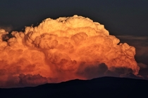 I call this one The big ass cloud Taos New Mexico