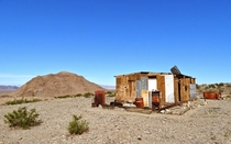 I camped for a week at this abandoned cabin south of Death Valley while I worked nearby She may not look like much but I was incredibly thankful that it was there Photo by William Burdette Johnson 