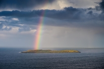 I could almost see that pot of gold Isle of Skye 