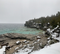 I couldnt have asked for better weather to hike in Bruce Peninsula National Park ON