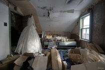 I Found a Wedding Dress Inside an Abandoned House in Rural Ontario 