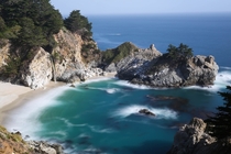 I found paradise just a few steps from Hwy  - McWay Falls California 