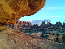 I get paid to come here Took this with my phone in Canyonlands NP 