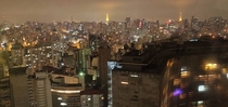 I had the chance to climb on the highest point of Sao Paulo Brasil A truly fascinating big city
