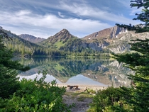 I have always loved backpacking in the Eagle Cap Wilderness Oregons largest wilderness area Aneroid Lake 