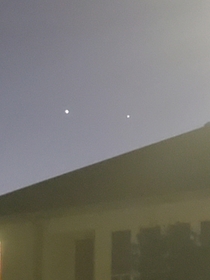 I know yall post things theyre just heavenly and this is the most amateur of amateurs but every night I get the most perfect view of Venus and Mercury before the Sun completely sets I only regret I dont have a telescope to view them since its such perfect