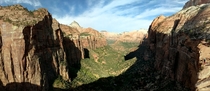 I know Zion gets posted a lot but Zion national park canyon overlook 