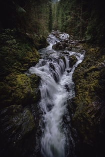 I love the moody waterfalls of Oregon after a heavy rains 