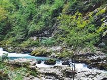 I miss the peace of the flowing Waters Vingtar Gorge Slovenia 