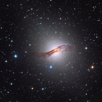 I photographed a galaxy  million light-years away with a  lb telescope