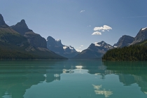I saw your Emerald-colored water of Maligne Lake in Jasper National Park Alberta Canada - Heres mine 