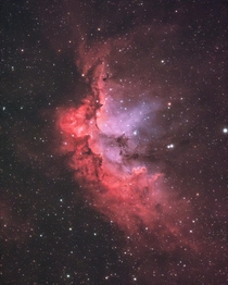 I took a picture of the Wizard Nebula in Cepheus