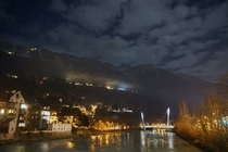I took a walk in Innsbruck Austria last winter 
