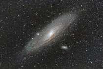 I took this photo of M - the Andromeda Galaxy from my backyard