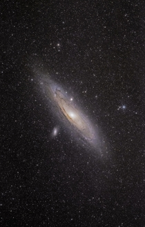I took this widefield image of Andromeda the beautiful spiral galaxy M 