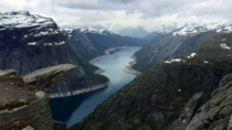 I visited Norway  years ago and took this photo of the famous Trolltunga Trolls Tongue 