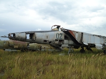 I was at the Abandoned Soviet Military Aircraft location back in  MiG-RB pictured with Yak- in background
