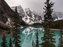 I was told that posting this place is a great way to get karma Moraine Lake Alberta 
