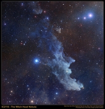 IC  The Witch Head Nebula 