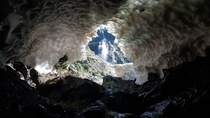 Ice Caves Lake  Washington 