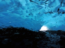 Ice Caves of the Mendenhall Glacier Juneau Alaska 