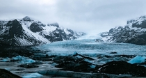 Iceland Kvrjkull Glacier 