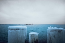 Icy lake - Michigan City