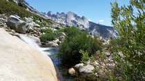 Idyllic lunchswim spot in the Sierras 