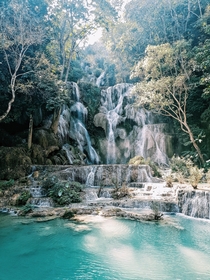 If Rivendell existed Kuang Si Falls Laos 