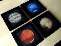 Im cross-stitching the solar system and just finished Mars 