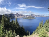 Im not a professional photographer but Ill always be proud of this picture I took at Crater Lake National Park on Sep  