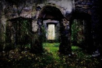 In celebration of finding this subreddit my best abandoned house - Irish poet George Moores home in Lough Carra Co Mayo 