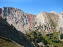 Incredible geology of the Bridger Mountains Montana 