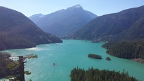 Incredible Turquoise Water of Diablo Lake North Cascades National Park 
