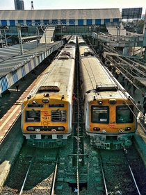 India Train Station Mumbai India