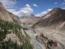 Indus River Hunza Gilgit Baltistan Pakistan 