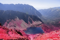 Infrared Tatra Mountains Slovakia 
